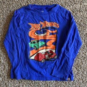 GAP x Hot Wheels Royal Blue Shirt 5T